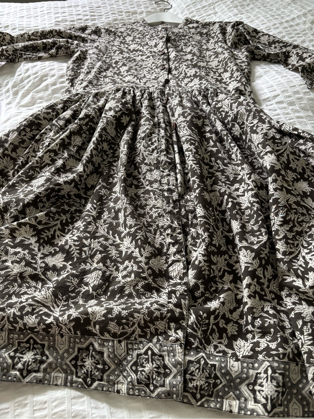 Cotton Batik Print Dress